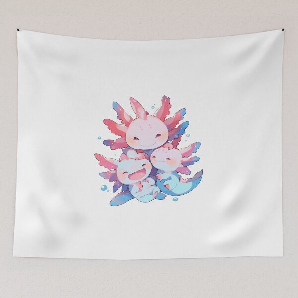 Item preview, Cute happy axolotl designed and sold by SMARTKIT  DESIGNAGENCY.