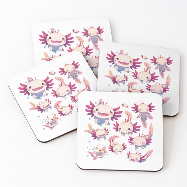 Item preview, Cute happy axolotl designed and sold by SMARTKIT  DESIGNAGENCY.