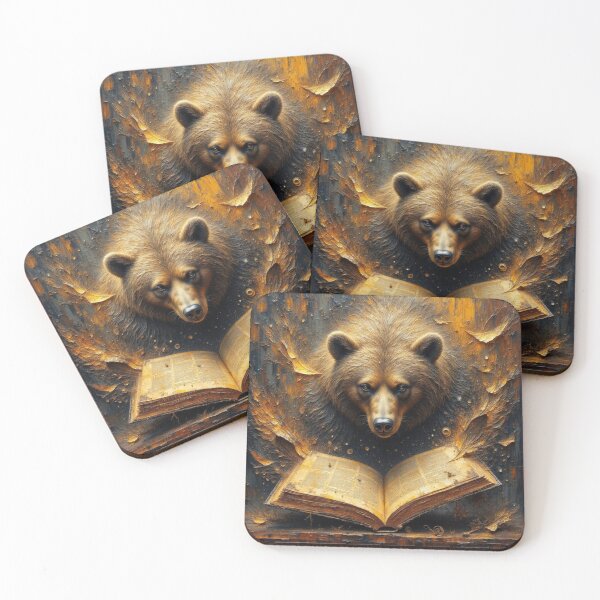 Item preview, Reading is Grizzly designed and sold by Whimsical Art by Angela.