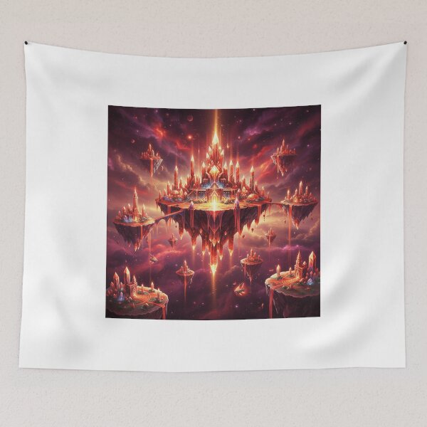 Item preview, Floating Crystal Citadel designed and sold by Krfto.