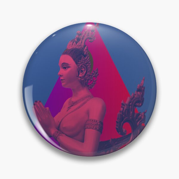 Item preview, Retro Kinnaree Purple to Red designed and sold by Linklandiya.