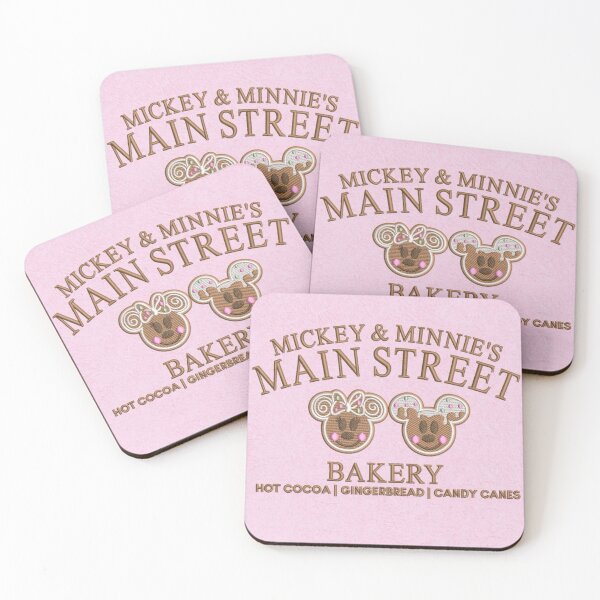 Item preview, Mickey and Minnie Main Street Bakery Badge designed and sold by Adronia.