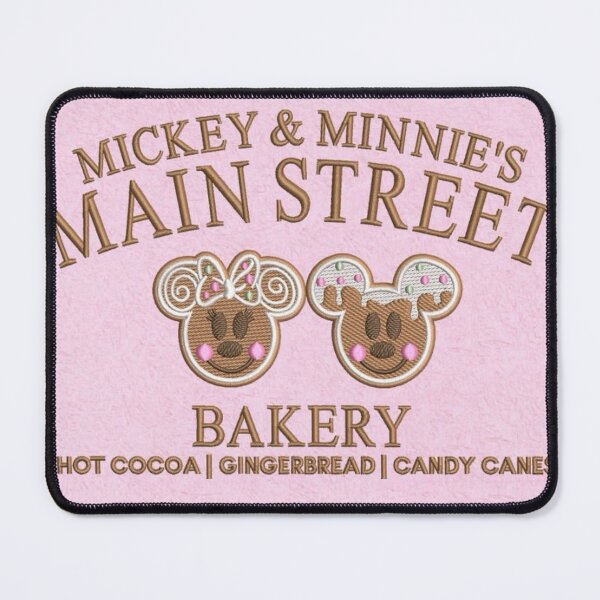 Item preview, Mickey and Minnie Main Street Bakery Badge designed and sold by Adronia.