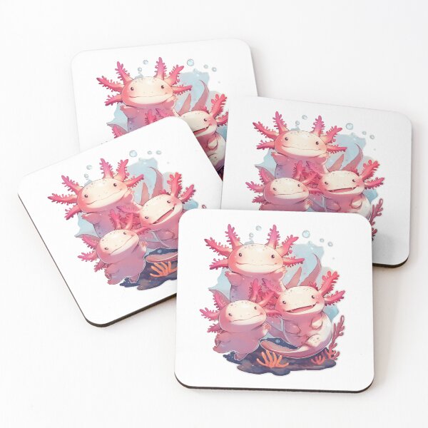 Item preview, Cute happy axolotl designed and sold by SMARTKIT  DESIGNAGENCY.