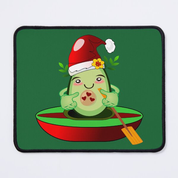 Item preview, Christmas avocado designed and sold by minimalartstory.