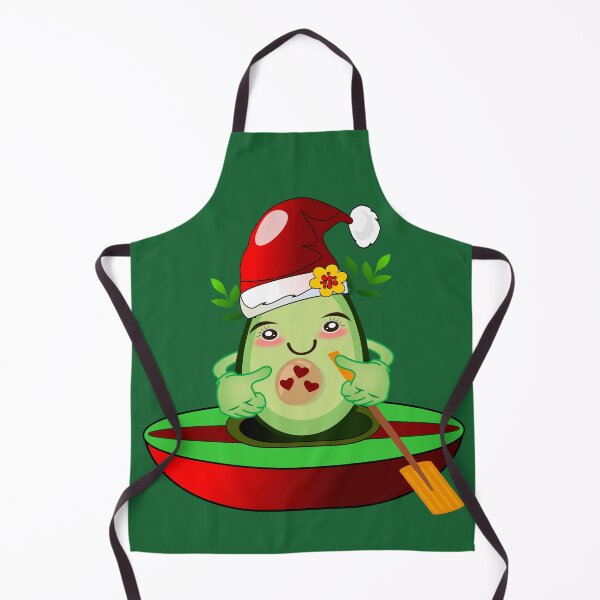 Item preview, Christmas avocado designed and sold by minimalartstory.