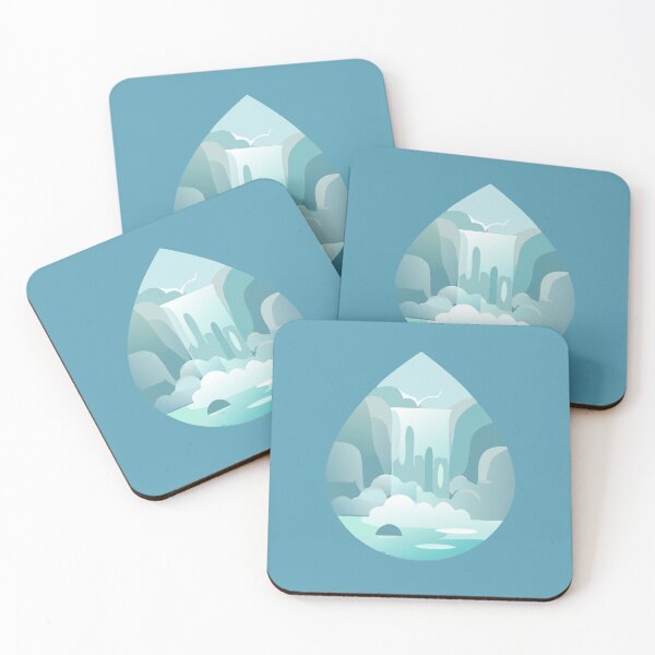 Item preview, Minimal Vector Scenery landscapes designed and sold by Printips store.