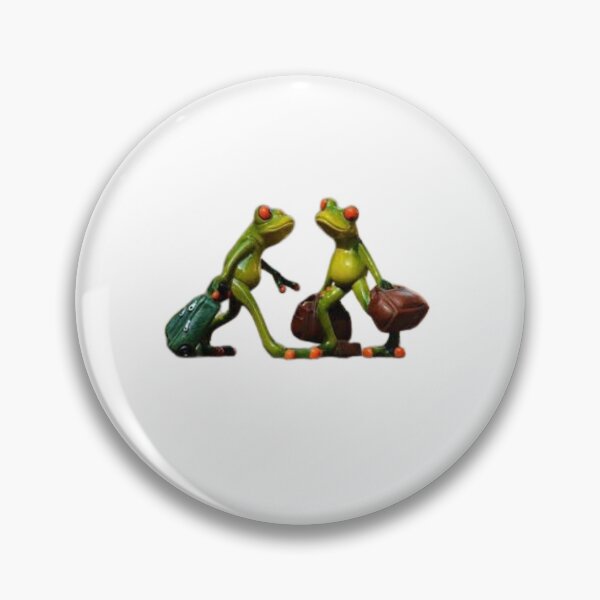 Item preview, Frog with Suitcase designed and sold by umarajabeen.