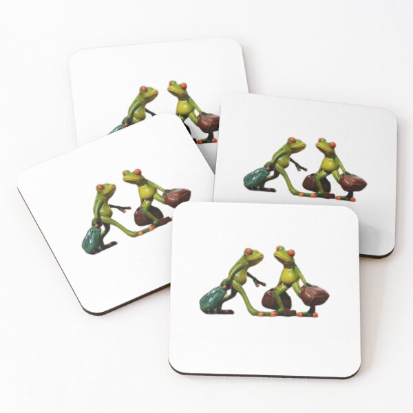 Item preview, Frog with Suitcase designed and sold by PureCanvas Co.