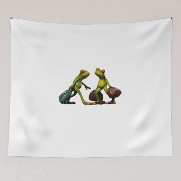 Item preview, Frog with Suitcase designed and sold by umarajabeen.