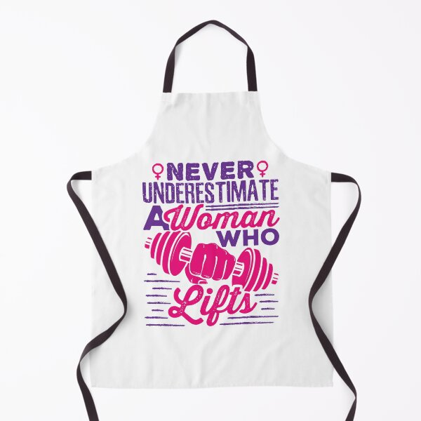 Item preview, Never Underestimate a Woman Who Lifts designed and sold by jaygo.