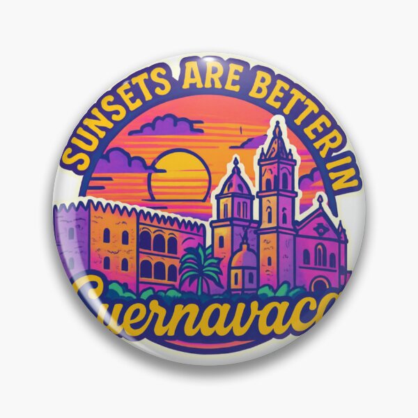 Item preview, Sunsets Are Better in Cuernavaca Adventure Vintage Travel designed and sold by Retro-Anime9.