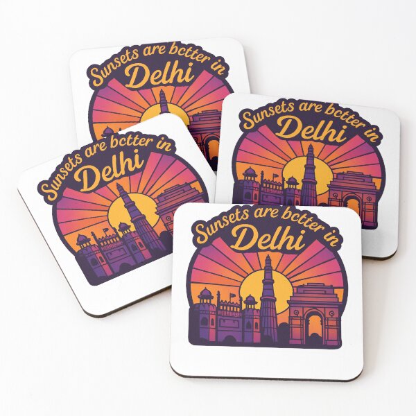 Item preview, Sunsets Are Better in Delhi Adventure Vintage Travel designed and sold by Retro-Anime9.