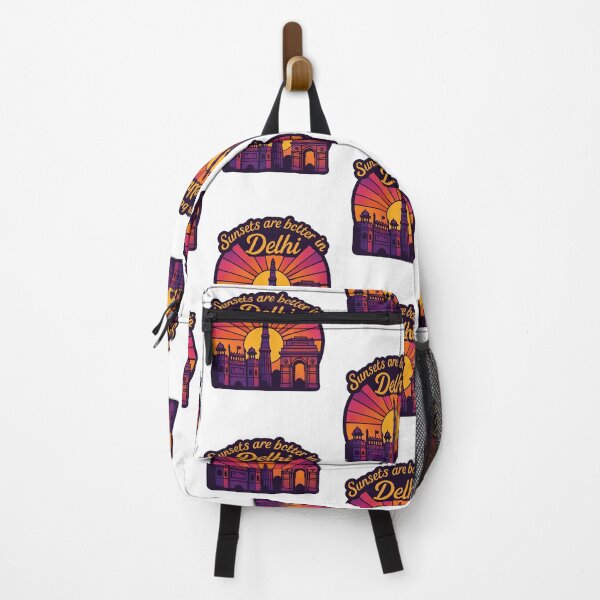 Item preview, Sunsets Are Better in Delhi Adventure Vintage Travel designed and sold by Retro-Anime9.