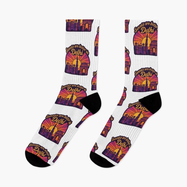 Item preview, Sunsets Are Better in Delhi Adventure Vintage Travel designed and sold by Retro-Anime9.