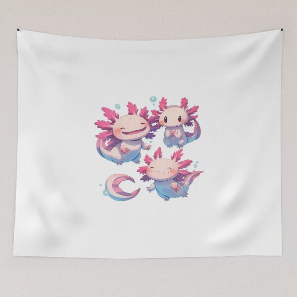 Item preview, Cute happy axolotl designed and sold by SMARTKIT  DESIGNAGENCY.