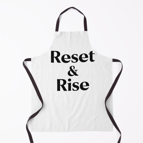 Item preview, Reset and Rise Motivational Typography Design Positive Mindset designed and sold by Design_Your_Day.