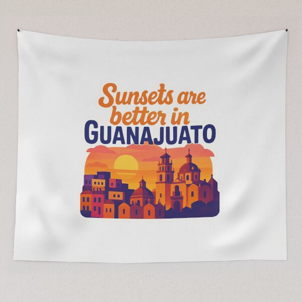 Item preview, Sunsets Are Better in Guanajuato Adventure Vintage Travel designed and sold by Retro-Anime9.