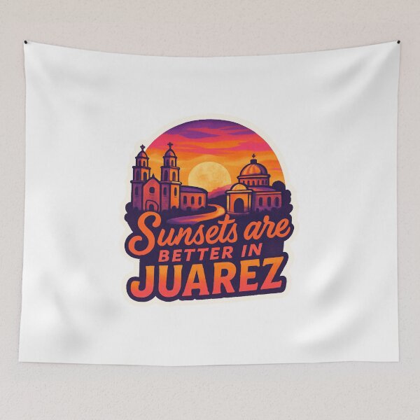 Item preview, Sunsets Are Better in Juarez Adventure Vintage Travel designed and sold by Retro-Anime9.
