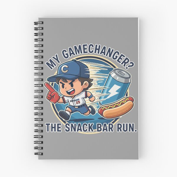 Item preview, My GameChanger ? The Snack Bar Run - Funny Baseball Fan Food Hustle Design designed and sold by SplashPixel.