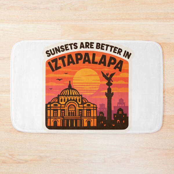 Item preview, Sunsets Are Better in Iztapalapa Adventure Vintage Travel designed and sold by Retro-Anime9.