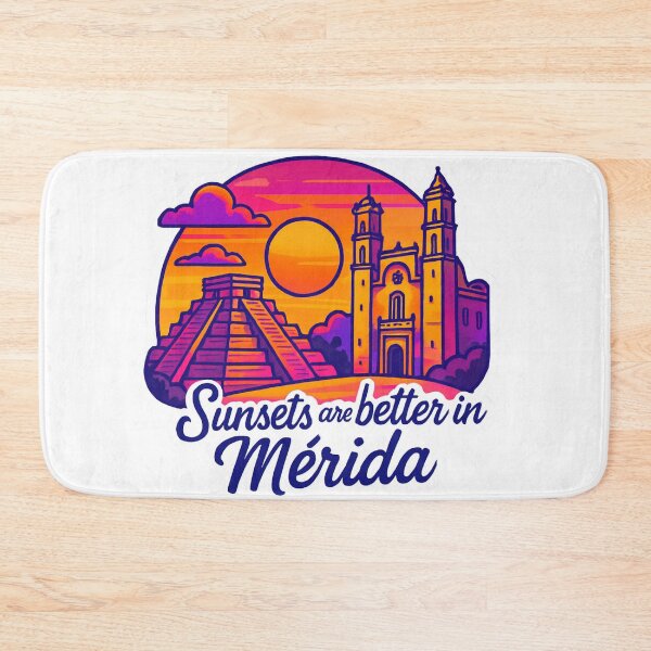 Item preview, Sunsets Are Better in Mérida Adventure Vintage Travel designed and sold by Retro-Anime9.