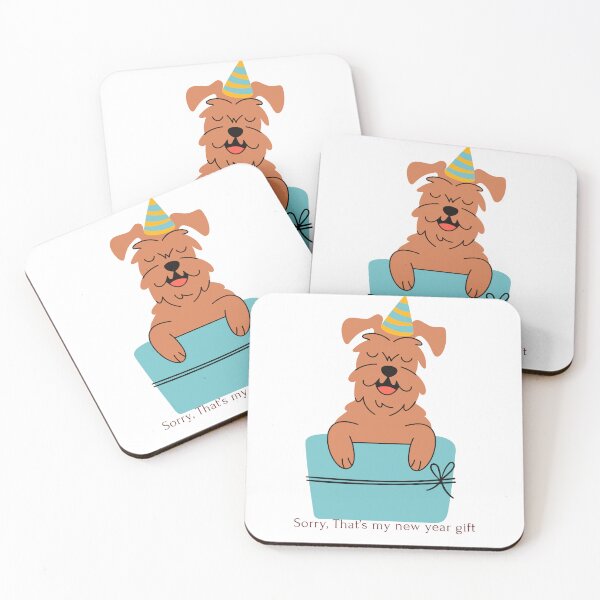 Item preview, Funny New Year Dog Gift – Sorry, That’s My New Year Gift designed and sold by Doodlelline.