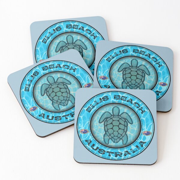 Item preview, Ellis Beach Western Australia sea turtle vintage designed and sold by studioss76.