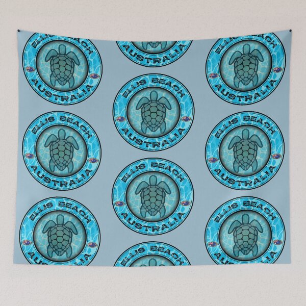 Item preview, Ellis Beach Western Australia sea turtle vintage designed and sold by studioss76.