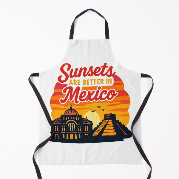 Item preview, Sunsets Are Better in Mexico Adventure Vintage Travel designed and sold by Retro-Anime9.