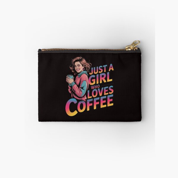 Item preview, Just a Girl Who Loves Coffee designed and sold by jkrphoto.