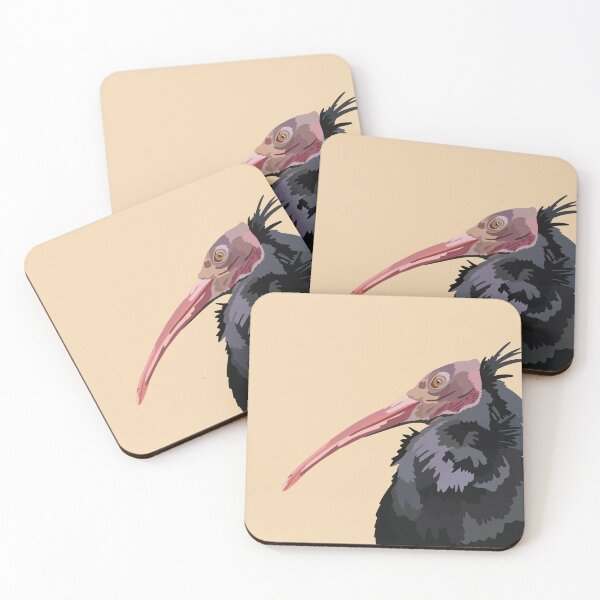 Item preview, B is for Bald Ibis, Bald Ibis | Bird Lover & Wildlife Art Design designed and sold by PrettylittlepastelUk.