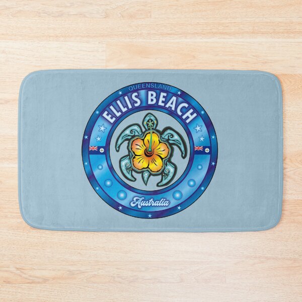 Item preview, Ellis Beach Australia sea turtle hibiscus designed and sold by studioss76.