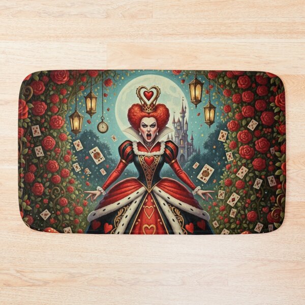 Item preview, Queen of Hearts Alice in Wonderland Art Print - High Detail Pop Surrealism Gothic Fantasy Painting designed and sold by Art's Diner.