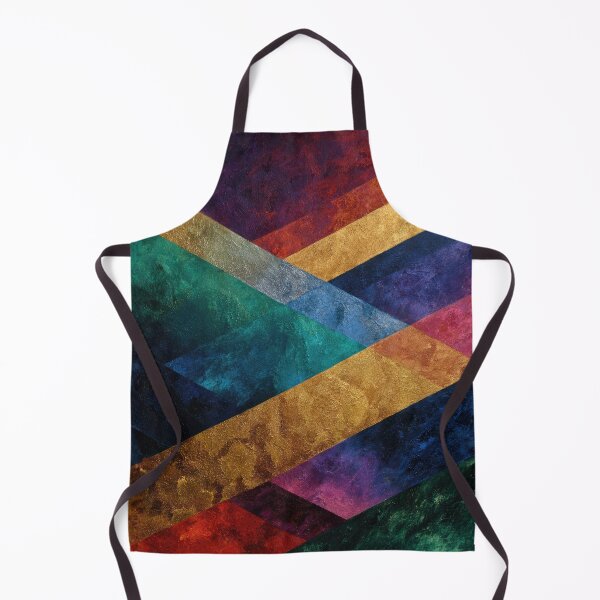 Item preview, Abstract Gold Foil Geometric Textured Art designed and sold by bAIryBarn.