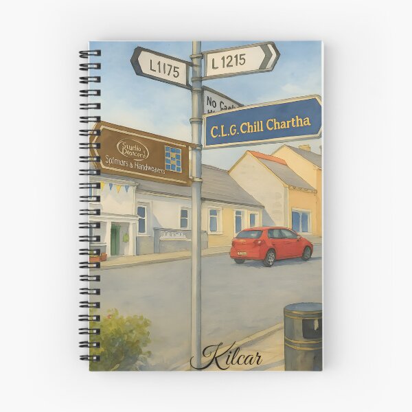 Item preview, Kilcar County Donegal Ireland watercolor designed and sold by OliDesigns.