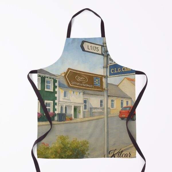 Item preview, Kilcar County Donegal Ireland watercolor designed and sold by OliDesigns.
