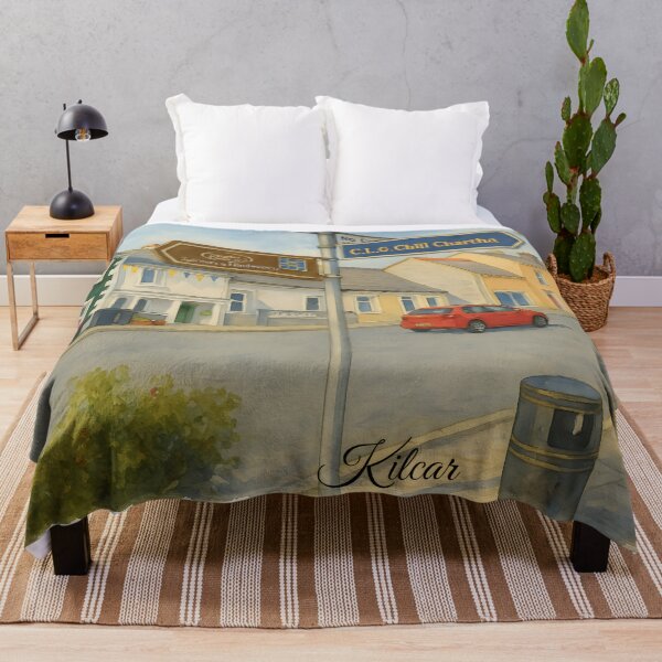 Item preview, Kilcar County Donegal Ireland watercolor designed and sold by OliDesigns.