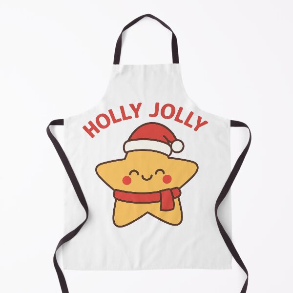 Item preview, Holly Jolly Star | Cute Kawaii Christmas Star | Festive Holiday Design designed and sold by StyleLap.