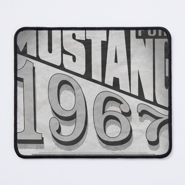 Item preview, White 1967 Ford Mustang Design designed and sold by amnelson05.