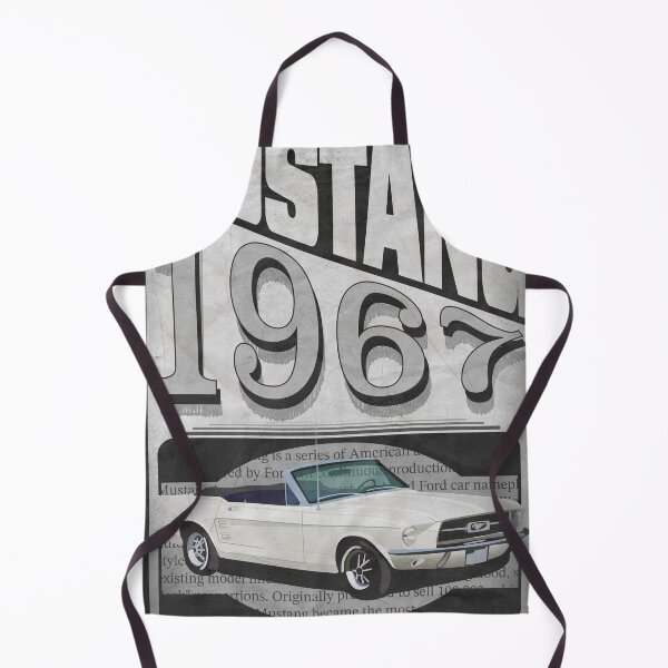 Item preview, White 1967 Ford Mustang Design designed and sold by amnelson05.