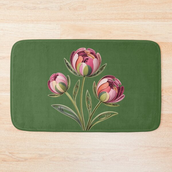 Item preview, Peonies in quilling style. designed and sold by elegantpaterns.