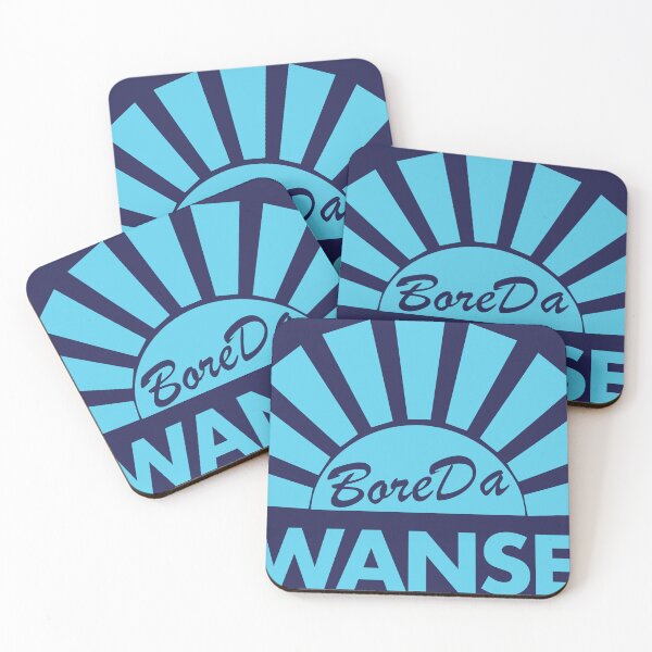 Item preview, Bore Da Swansea Good Morning Abertawe Cyan designed and sold by unREST-design.