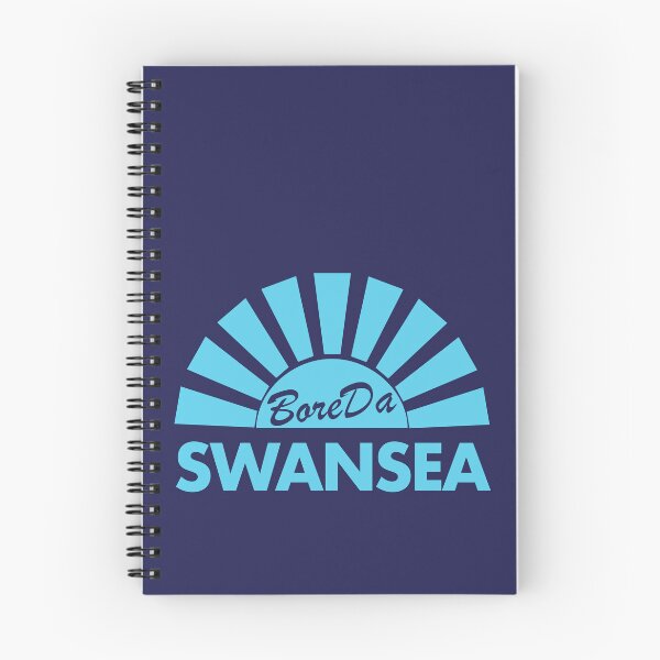Item preview, Bore Da Swansea Good Morning Abertawe Cyan designed and sold by unREST-design.