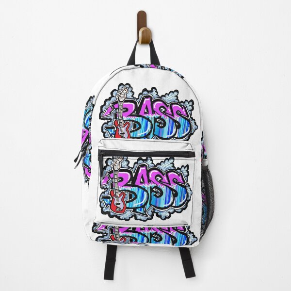 Item preview, Bass blue and pink Graffiti 12345 designed and sold by LowEndGraphics.