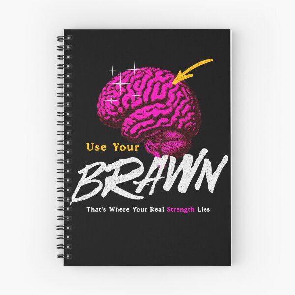 Item preview, Use Your Brawn (dark backgrounds) designed and sold by Brain Shorts.