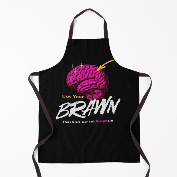 Item preview, Use Your Brawn (dark backgrounds) designed and sold by Brain Shorts.