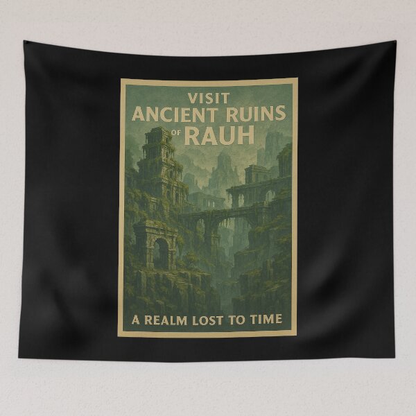 Item preview, Visit Ancient Ruins of Rauh — A Realm Lost to Time designed and sold by ChickenFund.