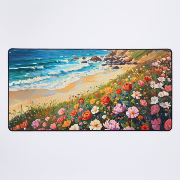 Item preview, Swami's Encinitas Beach Floral Art designed and sold by Modern-Tropical.