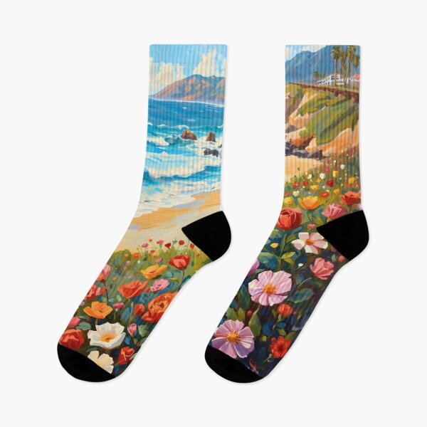 Item preview,  Swami's Encinitas Beach Floral Art designed and sold by Modern-Tropical.